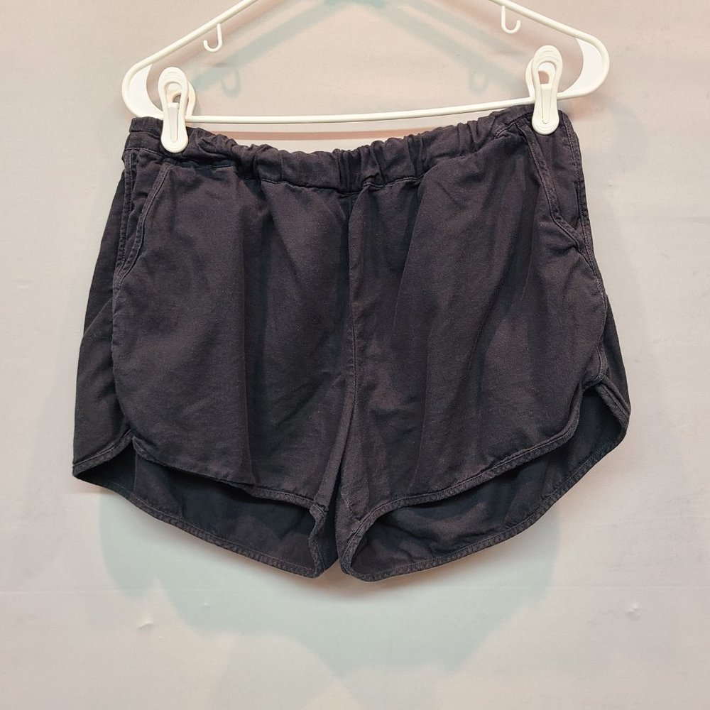 Madewell Pull On Black Shorts Womens Medium - Picture 8 of 8